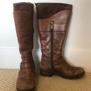 Blondo Brown Heeled Boots